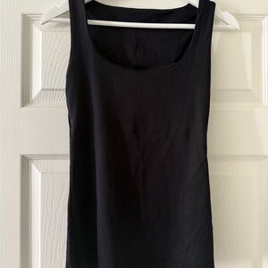 Classic Black Sleeveless Compression Top